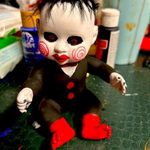 Small Halloween horror doll